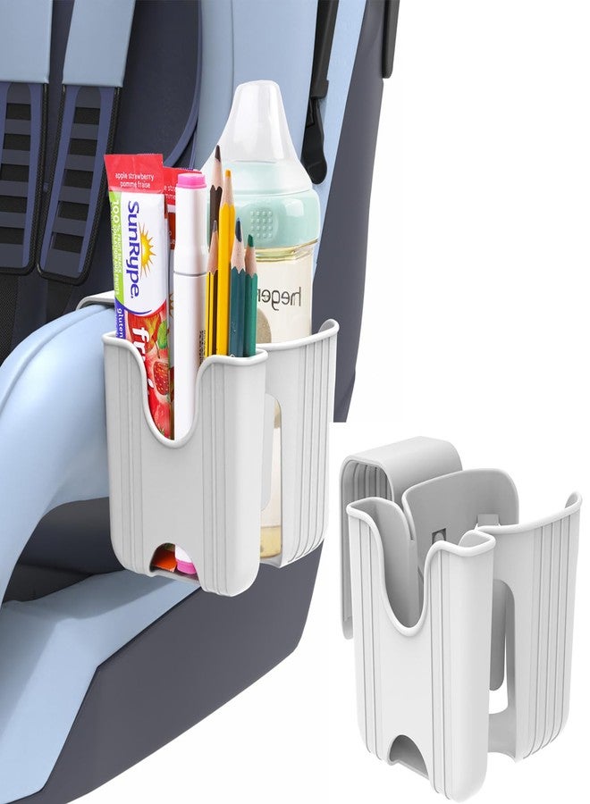 iLulala Graco Convertible Car Seat Cup Holder - Compatible with Baby Stroller & Wheelchair (Grey) - Image 1