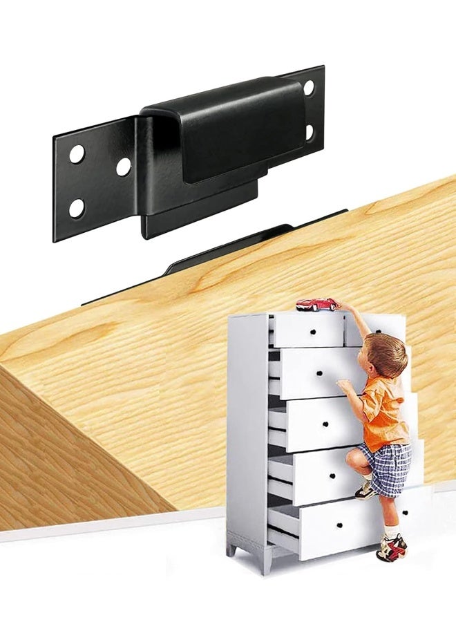 Montane Furniture Wall Anchor Furniture Anchors for Baby Proofing 6 Sets 600LBS Heavy Duty Anti Tip Earthquake Straps for Secure Dresser Cabinet Bookshelf, Baby Child Pet Safety - Image 1