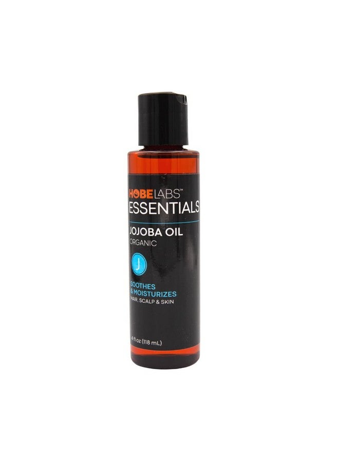 Hobe Labs 100% Pure Jojoba Oil4 Ozmoisturizing And Protectivenatural Sebum Oil Rejuvenating Propertiesperfect For Nurturing And Nourishing Your Hair Scalp And Skin - Image 1