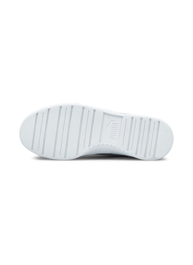 PUMA - Caven Mens White Green Trainers - Image 1