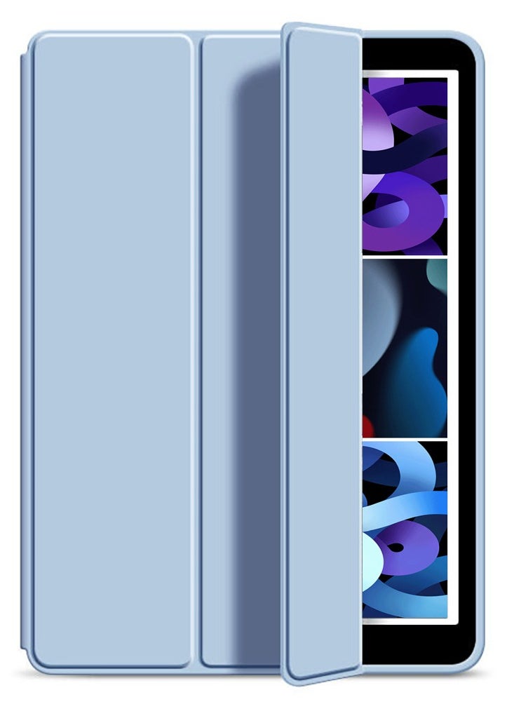 Generic - Suitable for Enjoy 2 10.1/matepad T10s/Honor 6/7/X6/X8 10.1 Ultra-thin tri-fold stand protective cover, soft silicone smart flip tablet protective cover, automatic wake-up/sleep - Image 1