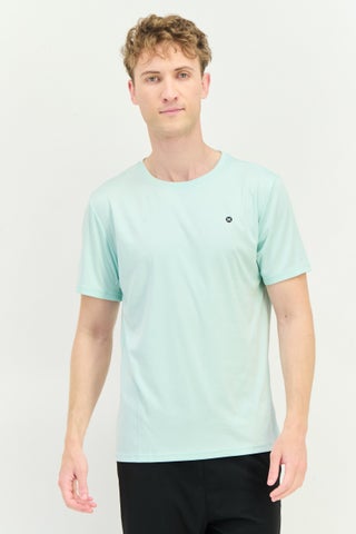 Men Sportswear Fit Brand Logo Short Sleeves Training T-Shirt, Aqua - pzsku/ZA5124D8D1FD378762E84Z/45/1747056929/ee49e856-523c-4564-a826-dd0351a7e962