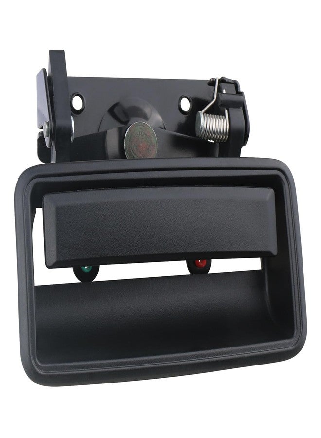 APPERFiT Metal Tailgate Handle & Bezel Textured Black Compatible with 1988-2002 Chevrolet Chevy GMC C/K 1500 2500 3500 Pickup Truck Replaces 15991785 15991786 GM1916101 GM1915101 - Image 1