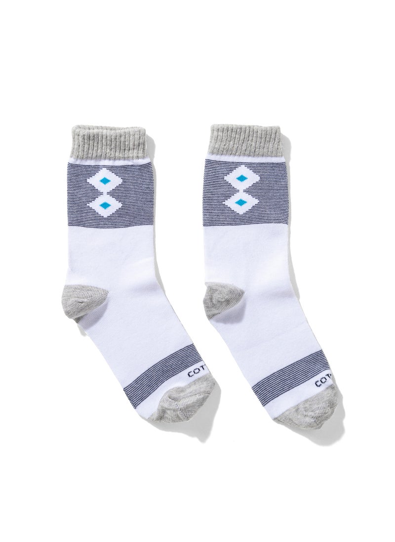COTTONIL Pack of 3 Collection Cotton Socks for Kids  - Image 3