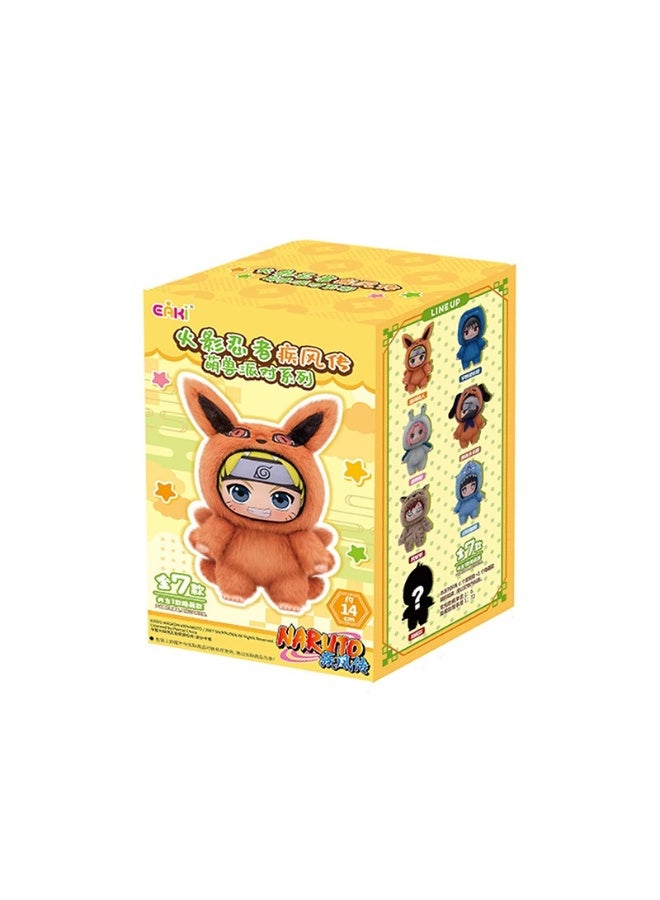 general Naruto Doll Vinyl Plush Toy Blind Box Uzumaki Naruto Kakashi Sasuke Doll Doll Tide Play Birthday Gift - Image 1