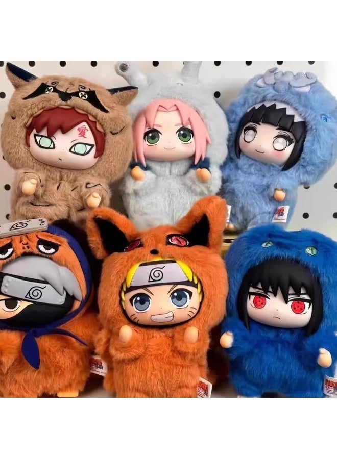 general Naruto Doll Vinyl Plush Toy Blind Box Uzumaki Naruto Kakashi Sasuke Doll Doll Tide Play Birthday Gift - Image 5