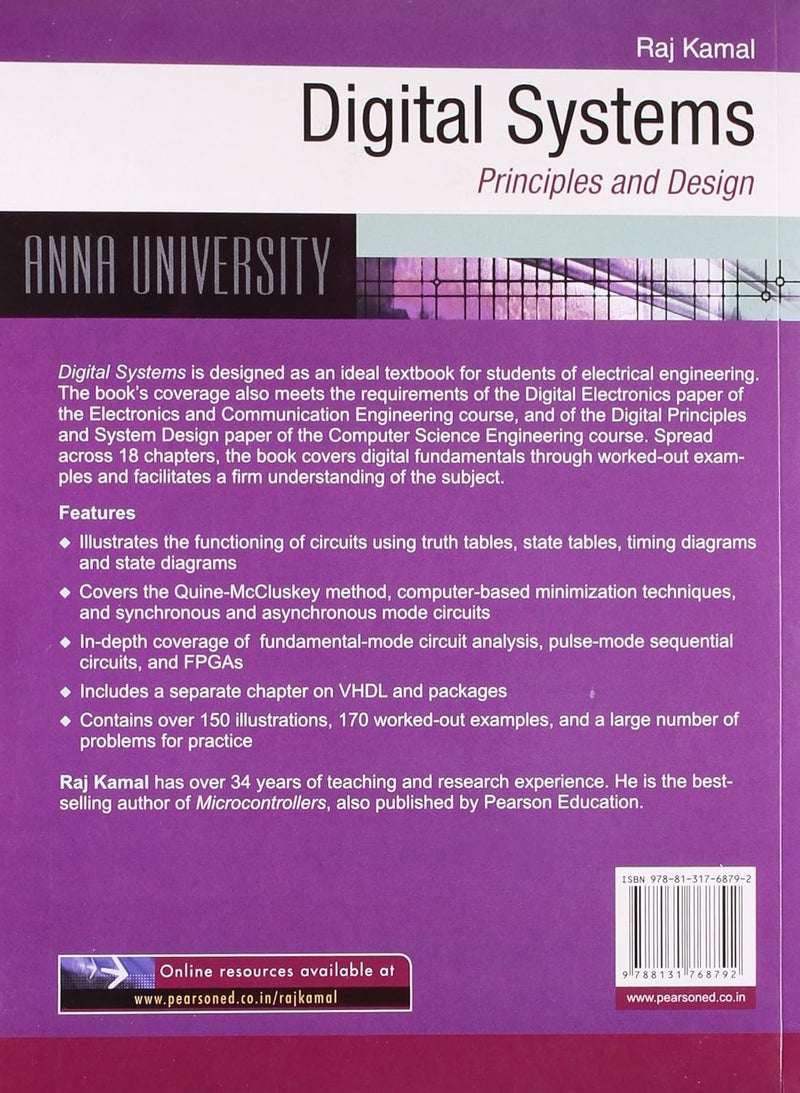Digital Systems : Principles and design: Principles and Design for Anna University - Image 2