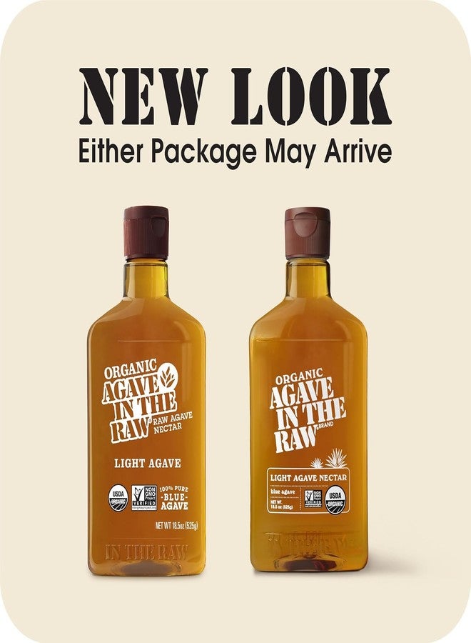IN THE RAW Agave In The Raw Light Organic Agave Nectar Sweetener | Blue Raw Agave Syrup | No Added Flavors or erythritol | Sugar Alternative for Coffee, Baking, Cooking, Hot & Cold Drinks | Natural, Low Carb, - Image 5