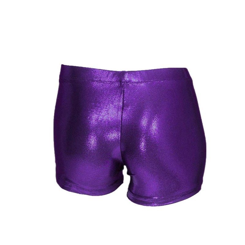 ZIZI Little Big Girls' Sparkle Dance Tumbling, Purple, Size 130CM(7-8Years) - Image 2