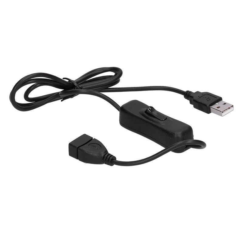 Keenso USB 2.0 Switch Extension Cable Male to Female 28AWG for PC Computer Printer Keyboard - Image 1