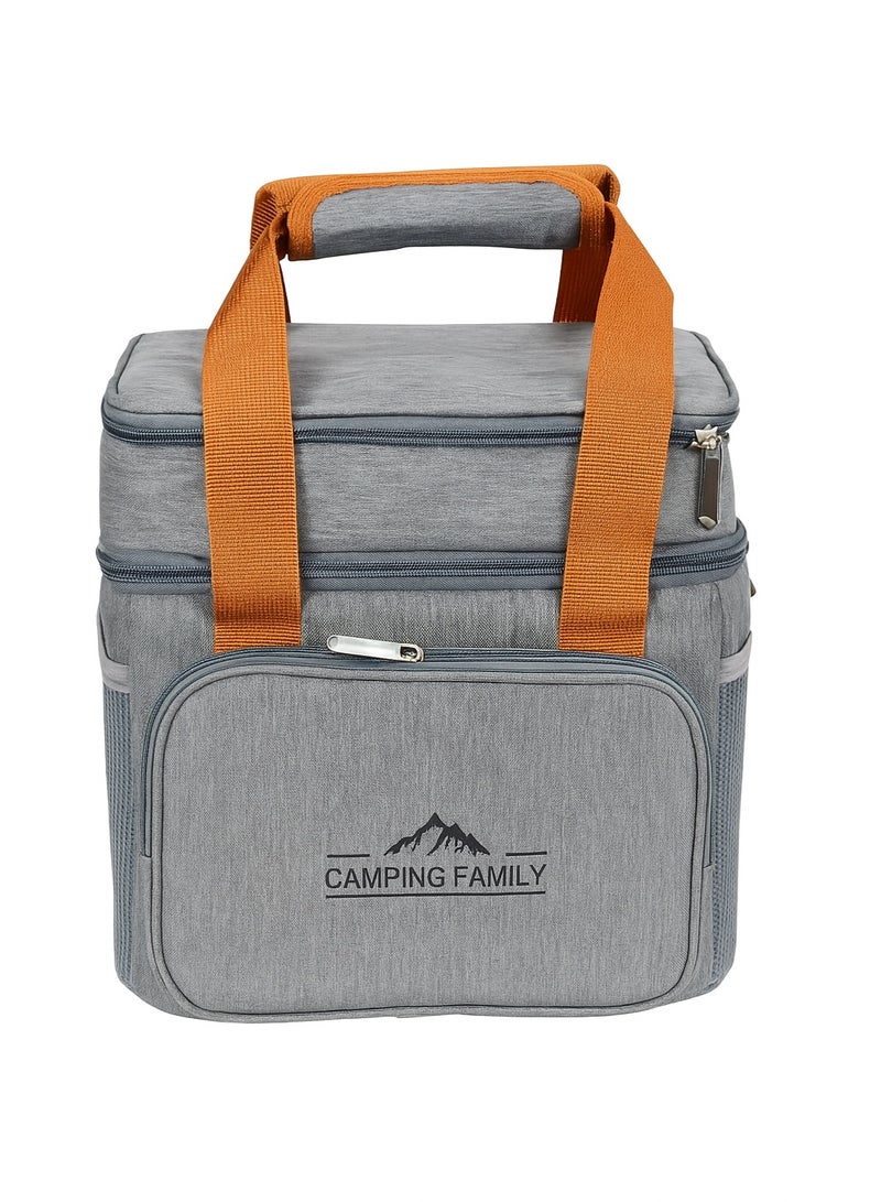 بيكي طقم عزبة شاي للرحلات  لون رمادي - Image 4