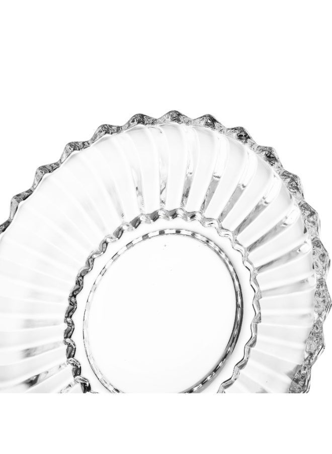 Elegant ✨ Elegant Glass Plate Set – 2 Pieces (29.5 cm & 17.5 cm) ✨ - Image 2