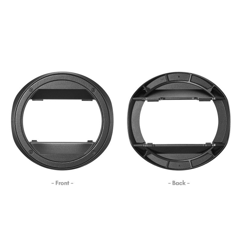 Godox Flash Round Head Adapter Photography Accessory For MF12 Macro Flash - Compact Lightweight Design Compatible With AK-R1 Series For Macro Photography - Image 2