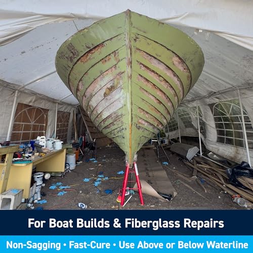 TotalBoat-434282 TotalFair Marine Epoxy Fairing Compound for Fiberglass, Wood, Aluminum and Steel (2 Pint Kit) - Image 3