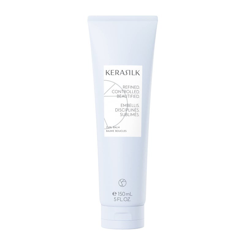 KERASILK Curl Balm Creates Defined Bouncy Curls Enhances Curly Hairs Natural Texture FrizzProtection Anti Humidity Effect For All Curly Hair Types 150ml - Image 2