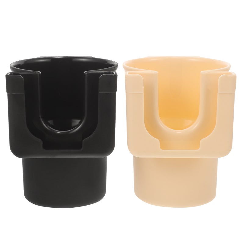 فتحة تهوية لحامل أكواب السيارة، قابلة للتعديل لتناسب أحجام الأكواب المختلفة، تضمن الثبات أثناء القيادة. - Image 1