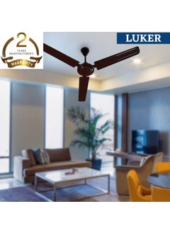LUKER LUKER Ceiling Fan ModelNANO PLUS 1200mm 48 inch 2 Piece Combo Offer BLDC Motor High Speed Decorative Fan for Home Office Bed Living Kids Room Anti Dust Modern Designer FancyColorBrown 0  - Image 3