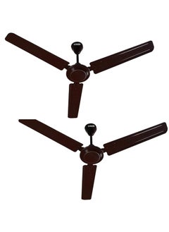 LUKER LUKER Ceiling Fan ModelNANO PLUS 1200mm 48 inch 2 Piece Combo Offer BLDC Motor High Speed Decorative Fan for Home Office Bed Living Kids Room Anti Dust Modern Designer FancyColorBrown 0  - Image 1