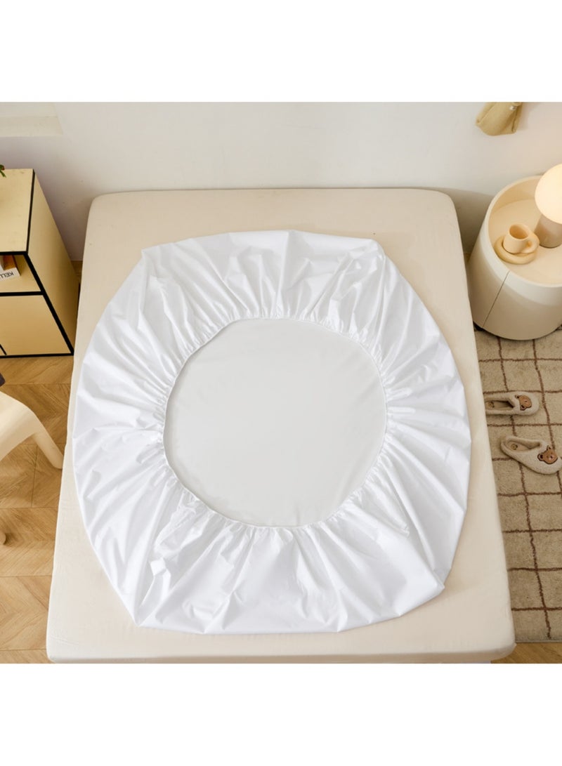 JINFANLI Waterproof Mattress Protector Protects Against Spills, Stains, Dust Mites & Allergens(200cm×220cm) - Image 4