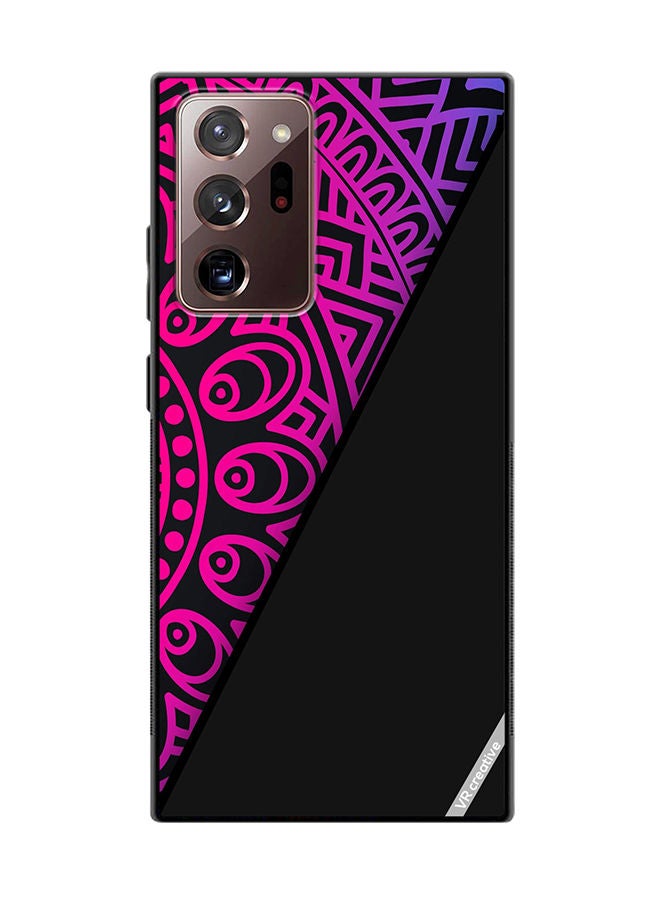 VR CREATIVE Protective Case Cover For Samsung Galaxy Note20 Ultra 5G Mandala Design Multicolour - Image 1