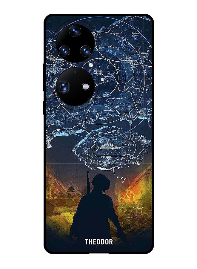 Theodor Protective Case Cover For Huawei P50  Pubgy Map - Image 1