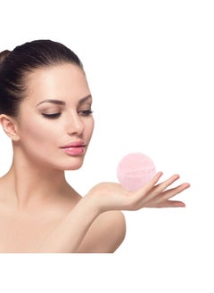 Bememo Bememo 2 Pieces Jade Stone for Lash Glue Eyelash Extension Round Jade Stone Lash Glue Holders Adhesive Pallet Fake Eye Lash Holder Base 2 Inch (Pink)  - Image 5