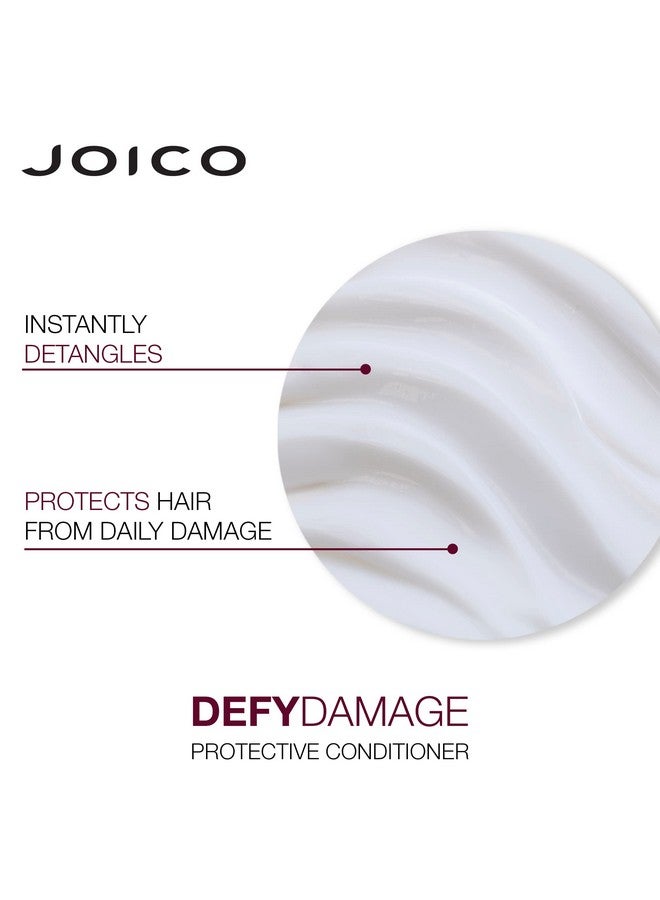 Joico Defy Damage Protective Conditioner | For Color-Treated Hair | Strengthen Bonds & Preserve Hair Color | With Moringa Seed Oil & Arginine | 8.5 Fl Oz - Image 5