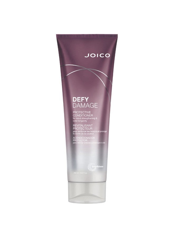 Joico Defy Damage Protective Conditioner | For Color-Treated Hair | Strengthen Bonds & Preserve Hair Color | With Moringa Seed Oil & Arginine | 8.5 Fl Oz - Image 1