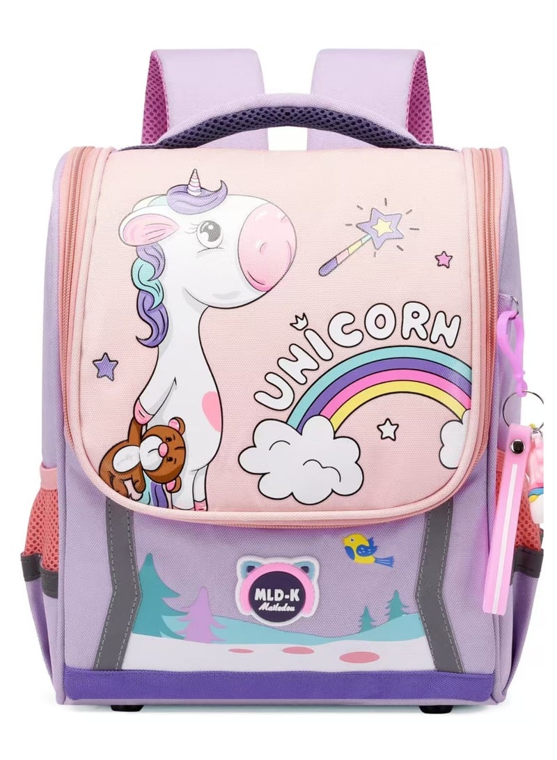 يونيكورن 3-6-year-old الفتيات الفتيان الرضع حقيبة الظهر : لطيف الفتيات الفتيان الرضع حقيبة الكتف - مرحلة ما قبل المدرسة على ظهره - Image 1