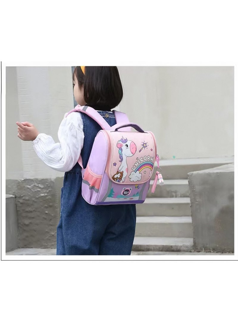 يونيكورن 3-6-year-old الفتيات الفتيان الرضع حقيبة الظهر : لطيف الفتيات الفتيان الرضع حقيبة الكتف - مرحلة ما قبل المدرسة على ظهره - Image 2