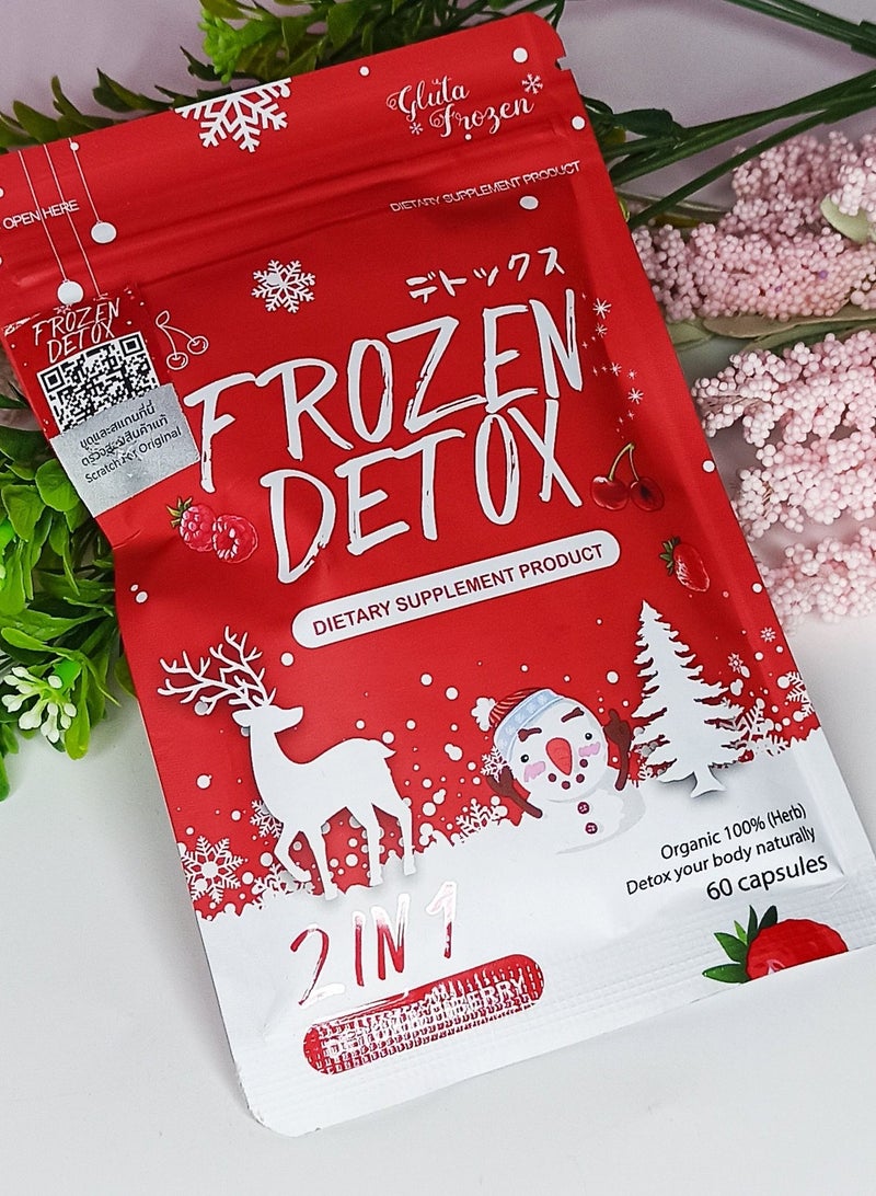 Gluta Frozen Detox Slimming Capsules - 60 Capsules - Image 3