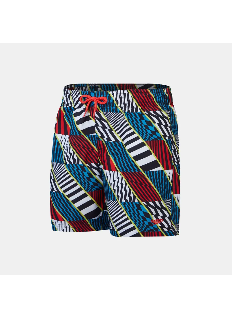 speedo Kids' Digital Printed Swimming Shorts