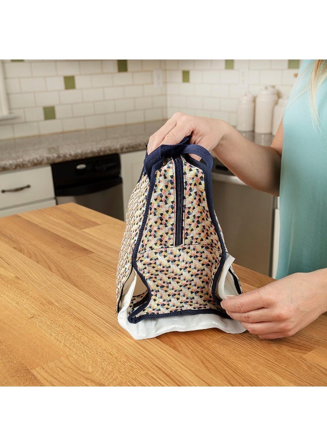 Dr. Brown's Dr. Brown's Fold & Freeze Bottle Tote, Breastfeeding Essential Cooler Bag, 6 Baby Bottles Milk Storage - Multicolor - Image 2