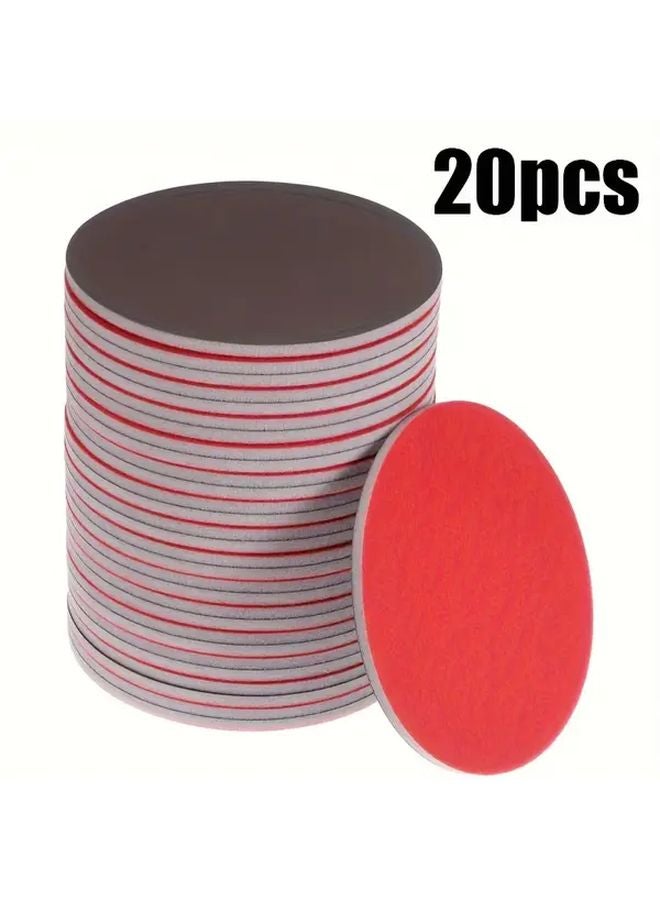 20pcs 5 Inch 400 Grit Sanding Sponges Wet Dry Sandpaper for Wood Metal Drywall - Image 2