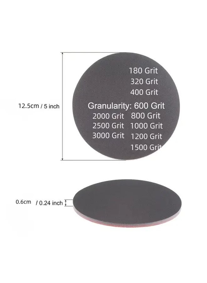 20pcs 5 Inch 400 Grit Sanding Sponges Wet Dry Sandpaper for Wood Metal Drywall - Image 3