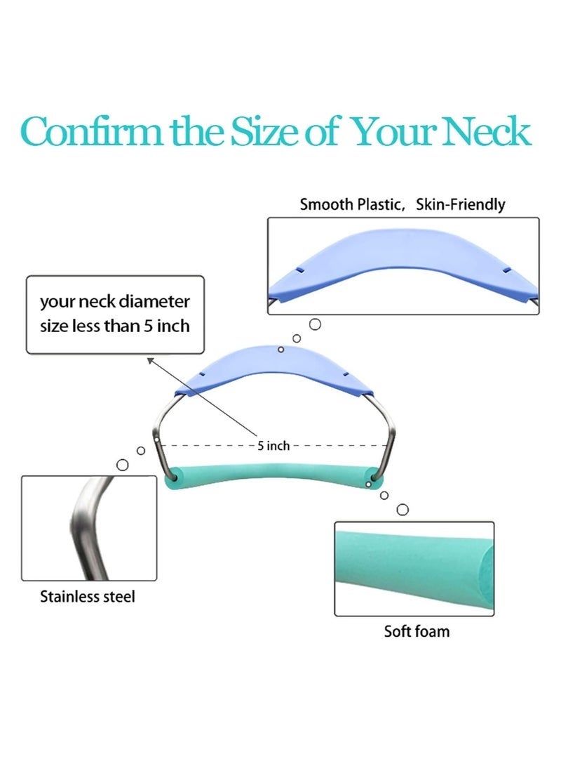 كيلا مصحح تقوس الرقبة، طوق عنق الرحم، دعامة للرقبة لعلاج آلام الرقبة ودعمها، محاذاة الرقبة، تخفيف الضغط على العمود الفقري، تحسين وضعية الرأس للأمام، مثالي للاستخدام في المنزل والمدرسة والعمل، دعامة رقبة - Image 5