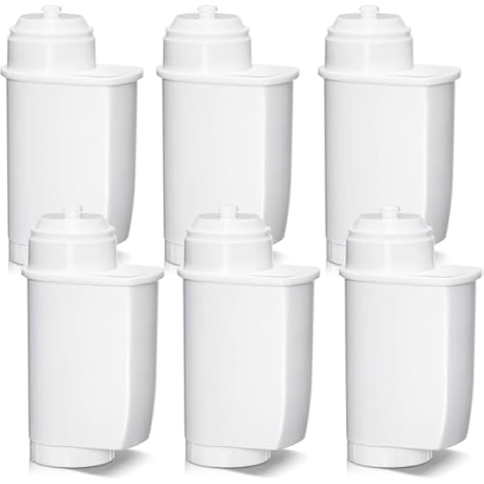 ريحني مرشح مياه لآلات القهوة متوافق مع مرشحات المياه من سلسلة Siemens Eq Eq3Eq6Eq9 Eq500 S700 Brita Intenza 575491 Bosch Tcz7003 Tcz7033 معتمدة من NSF، عبوة من 6 قطع - Image 2