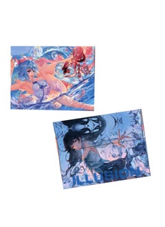 Aesthetic Card Agency's Boutique A6 Card Star Card Is Even More Special Design Style Unique Special Rare-Color:Luoling Cultural And Creative Phantom No. 1 Box Of 2 Pieces
