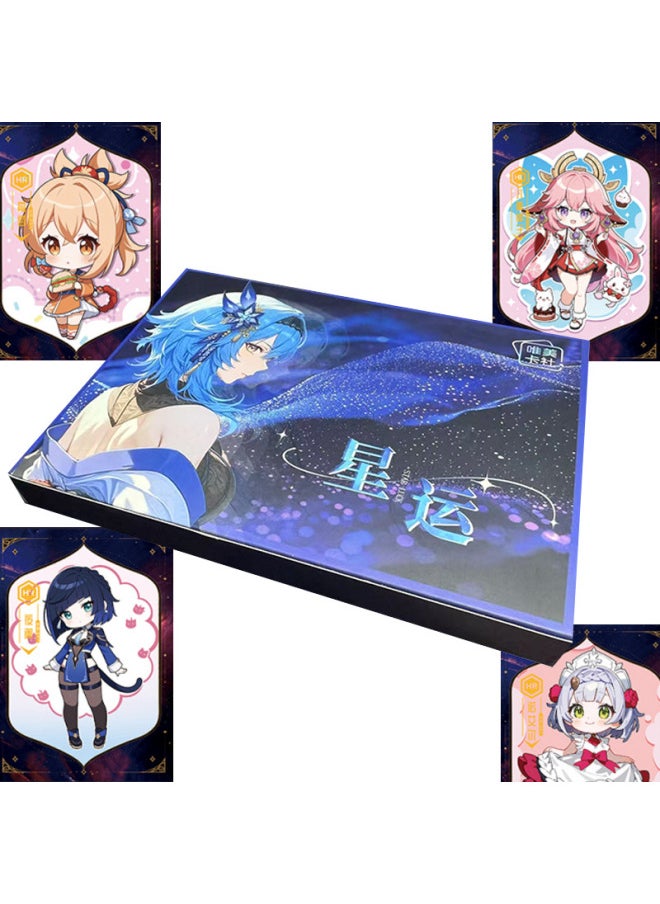 Generic - Aesthetic Card Agency's Boutique A6 Card Star Card Is Even More Special Design Style Unique Special Rare-Color:Luoling Cultural And Creative Phantom No. 1 Box Of 2 Pieces - Image 1