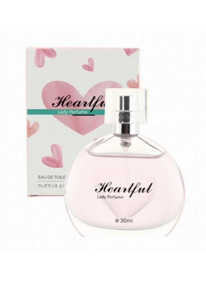 Miniso Embrace femininity with the Heartful Lady perfume, a fragrant blend that exudes elegance and charm. 