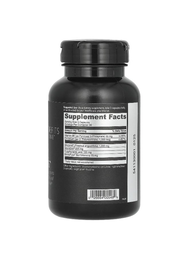 DaVinci Laboratories DaVinci Laboratories, Benefits Line, Gluco Benefits, 90 Capsules  - Image 2