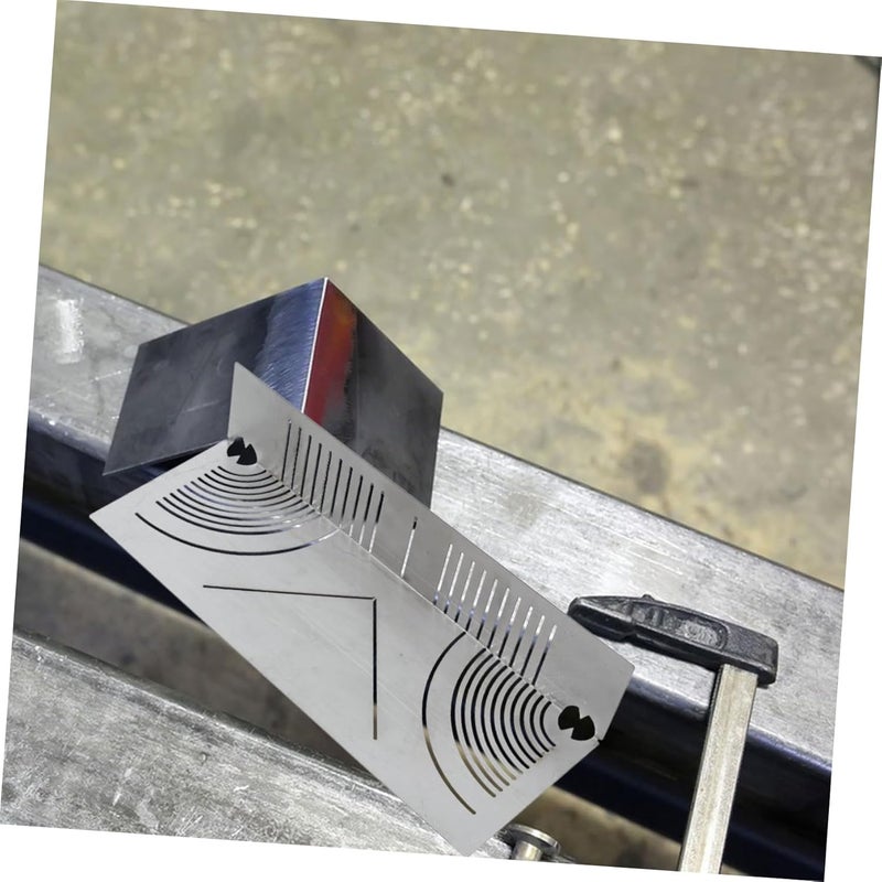 DOITOOL 90degree Multi-Function Arc Marking Tool Precision Angle Protractor for Metalworking DIY Projects - Image 4