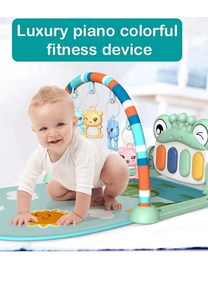 Non-Toxic Musical Piano Play Indoor Mat Center With Melodies Rattle For Kids Multicolour - Image 1