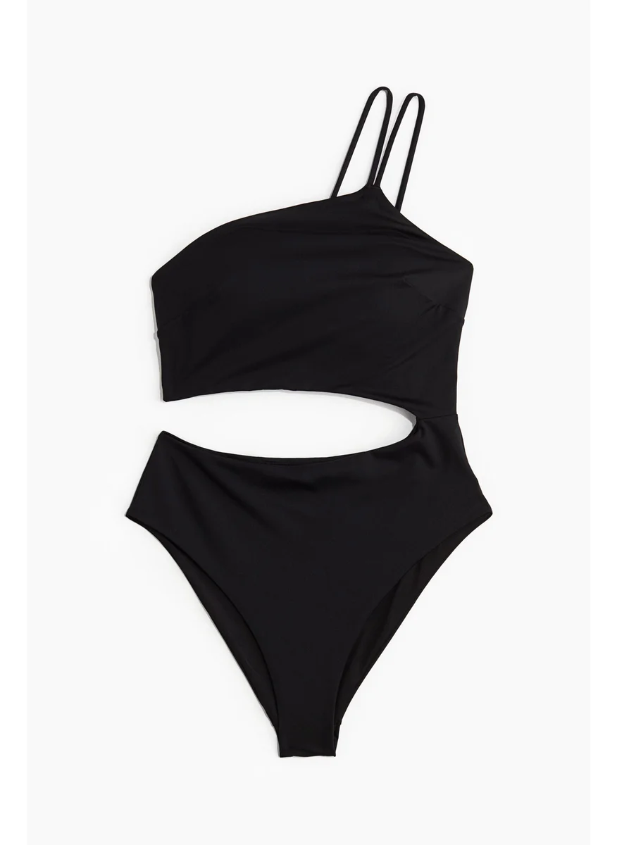 H&M High Leg Cut-Out Swimsuit