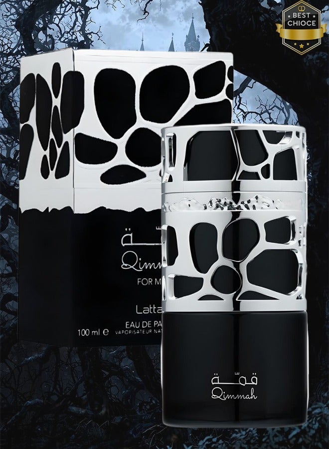 Lattafa 3 Pieces Qimmah Perfume For Men 100ml EDP - Image 2