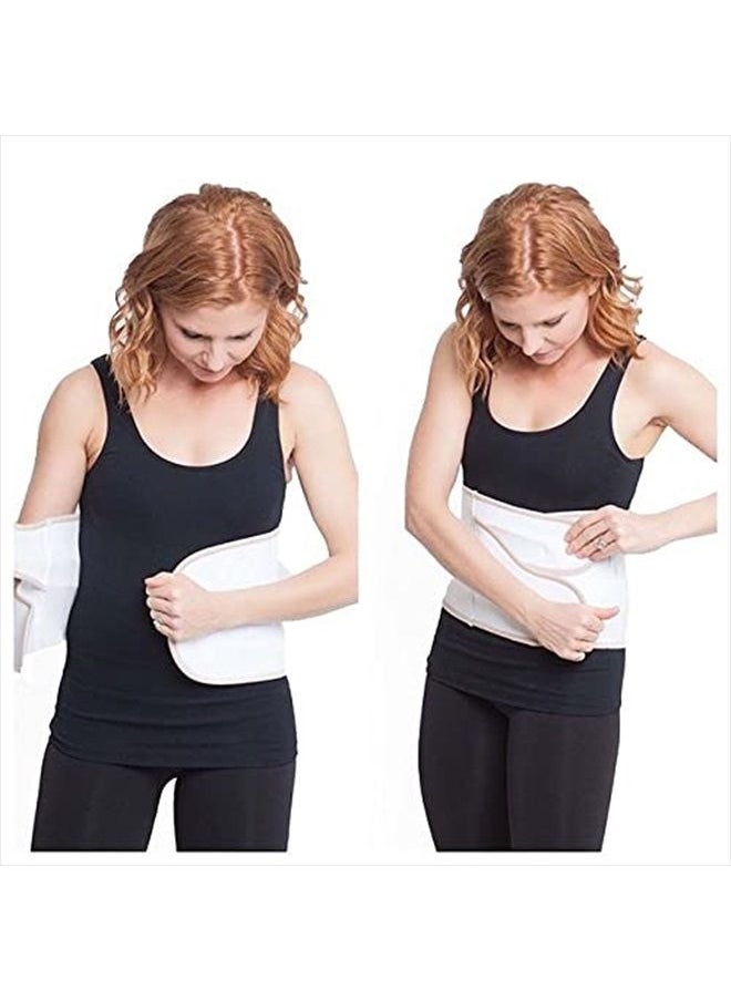 BELLY BANDIT - – B.F.F. Postpartum Belly Wrap – Abdominal Binder and Targeted Compression Garment for Women – Girdle-Inspired Belly Binder for Postpartum and C-Section Recovery - Brown, Medium - Image 1