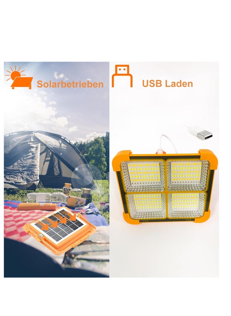 Rechargeable solar-powered camping lantern. - Image 3