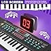 TWFRIC Kids Keyboard Piano 61 Keys Fun Toy Toddler Electronic Pianos with Microphone Explore Creativity Unleash Childs Talent Perfect Educational Musical Toys Gift for Boys Girls Ages 39 - Image 4