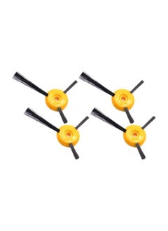 NIBEMINENT 4-Piece Replacement Side Brush For Shark Vacuum Cleaner H24301-10 Yellow/Black  - Image 1
