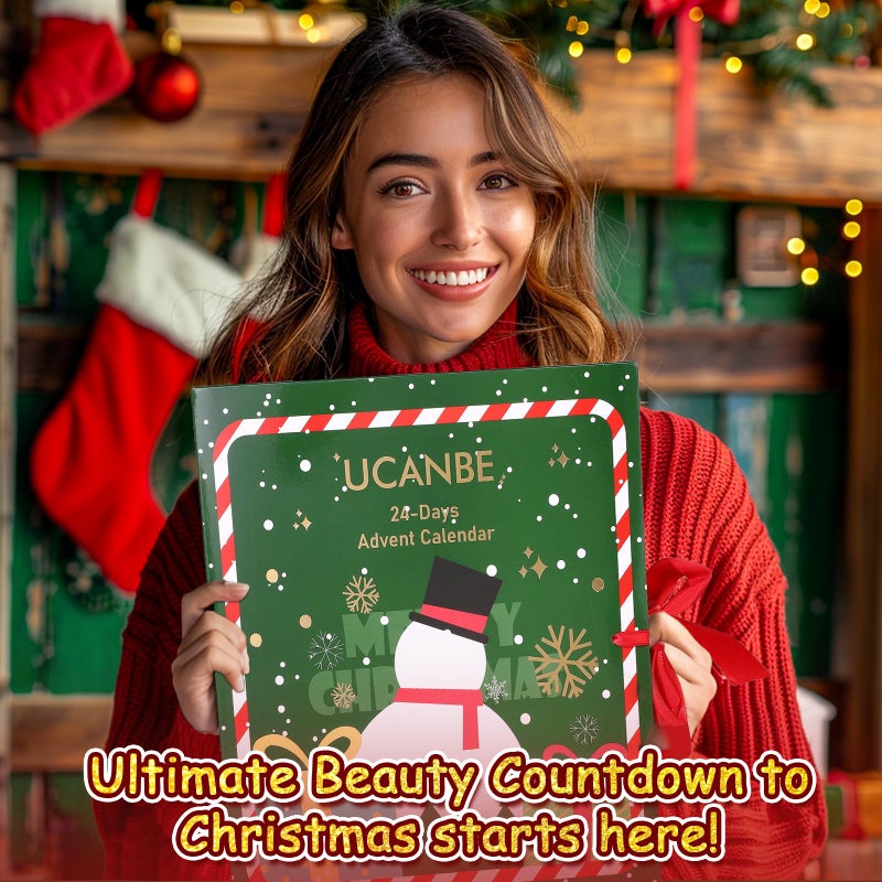 UCANBE Makeup Advent Calendar 2025 for Women Teens Girls, 24 Piece Christmas Holiday Gift Sets, Beauty & Cosmetic Surprises Countdown - Image 5